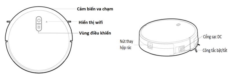 Robot hút bụi lau nhà