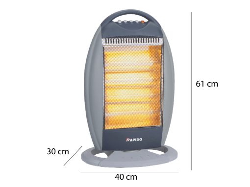 Máy sưởi Halogen Rapido RHH - 1600MM (4 bóng)